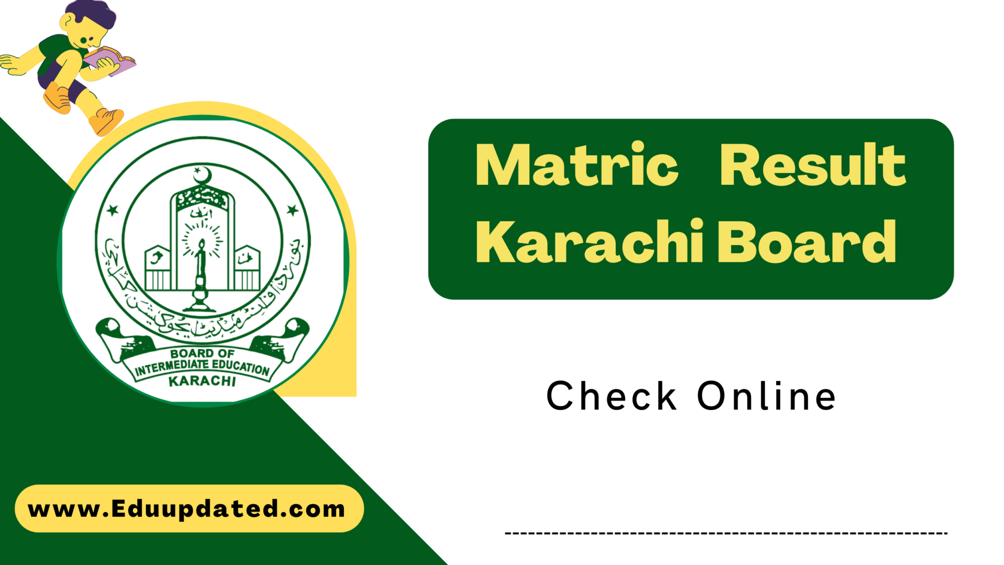 Matric Result 2022 Karachi board Check Online