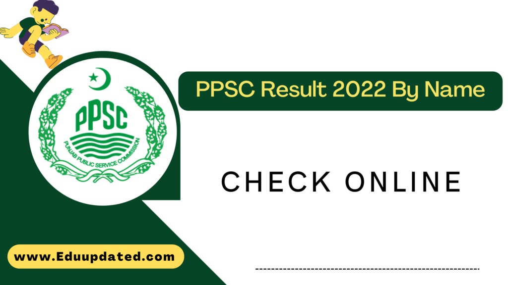 PPSC Result 2022 By Name & Roll Number