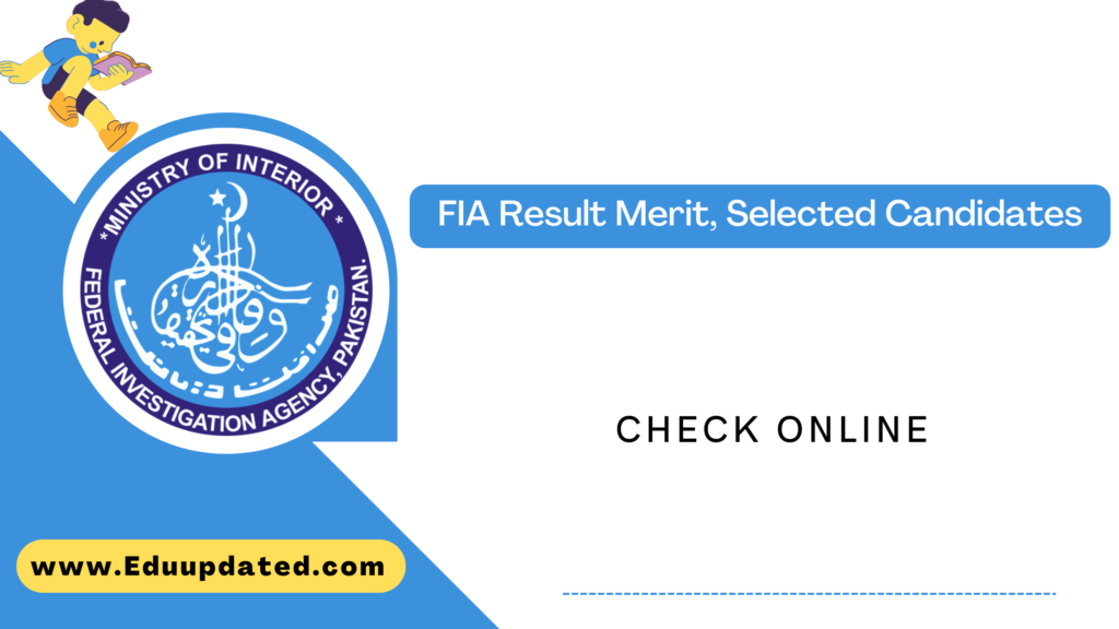 FIA Result Merit List