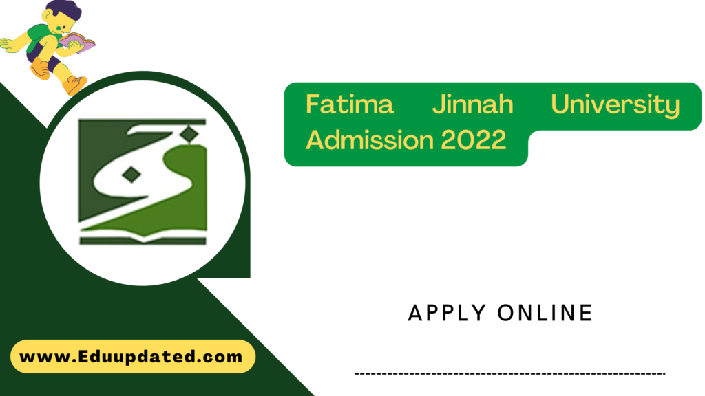 Fatima Jinnah University Admission Online Apply