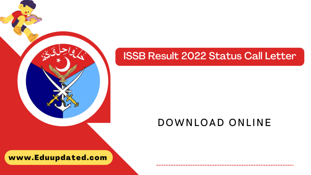 ISSB Result 2022 Status Call Letter