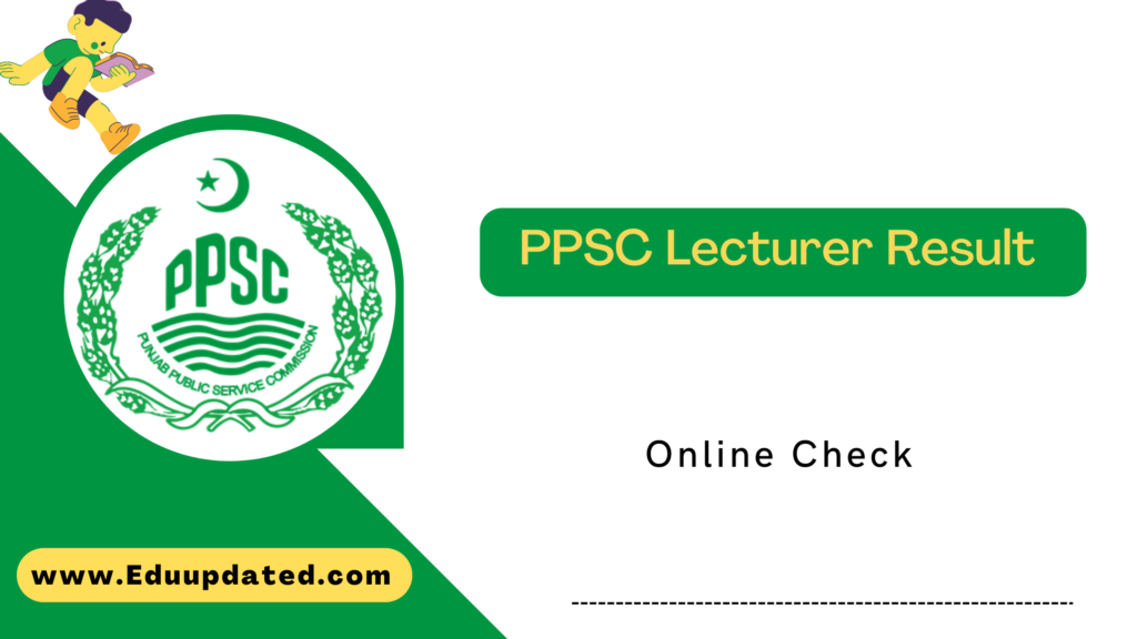 PPSC Lecturer Result