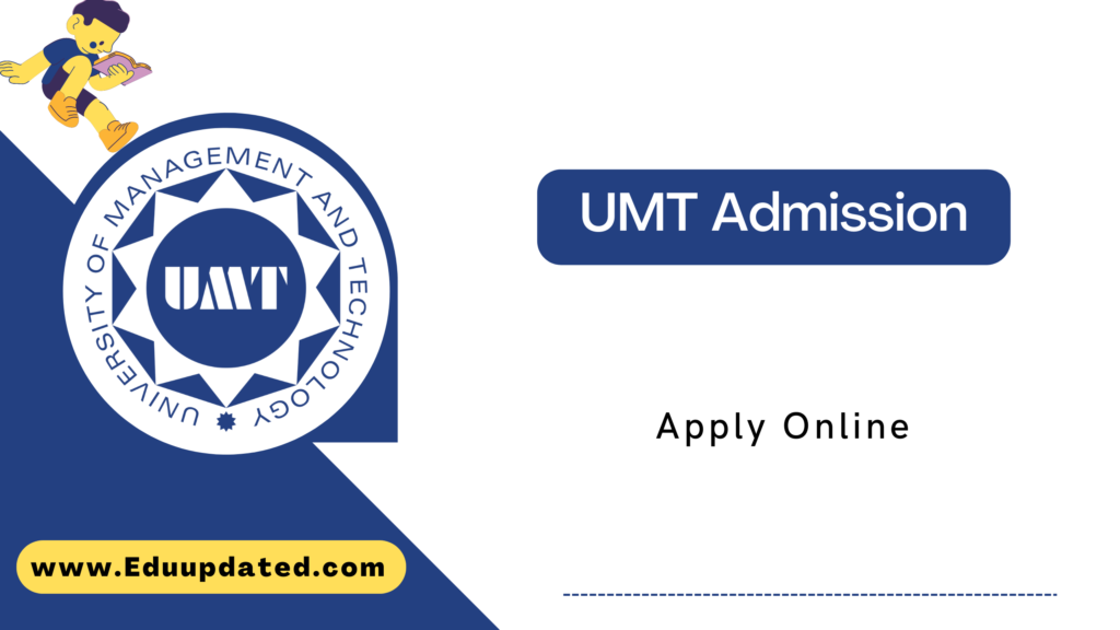 UMT Admission Apply Online
