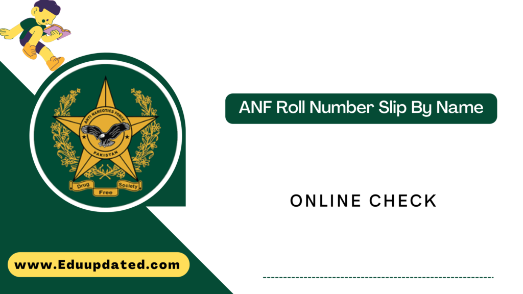 ANF Roll Number Slip