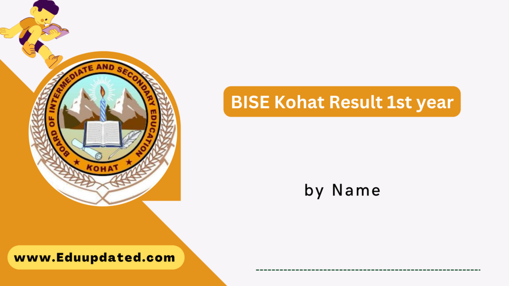BISE Kohat Result 1st year