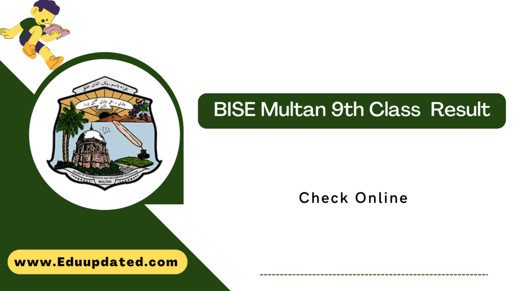 BISE Multan 9th Class  Result