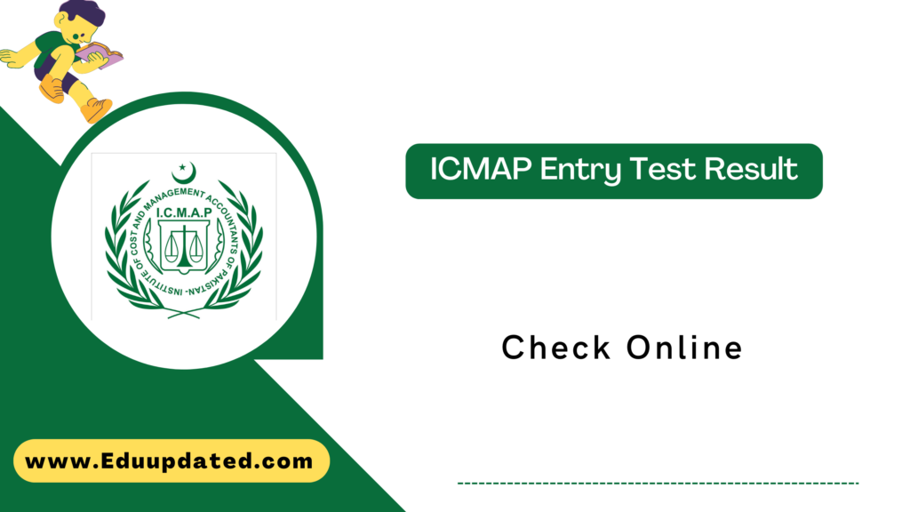 ICMAP Entry Test Result