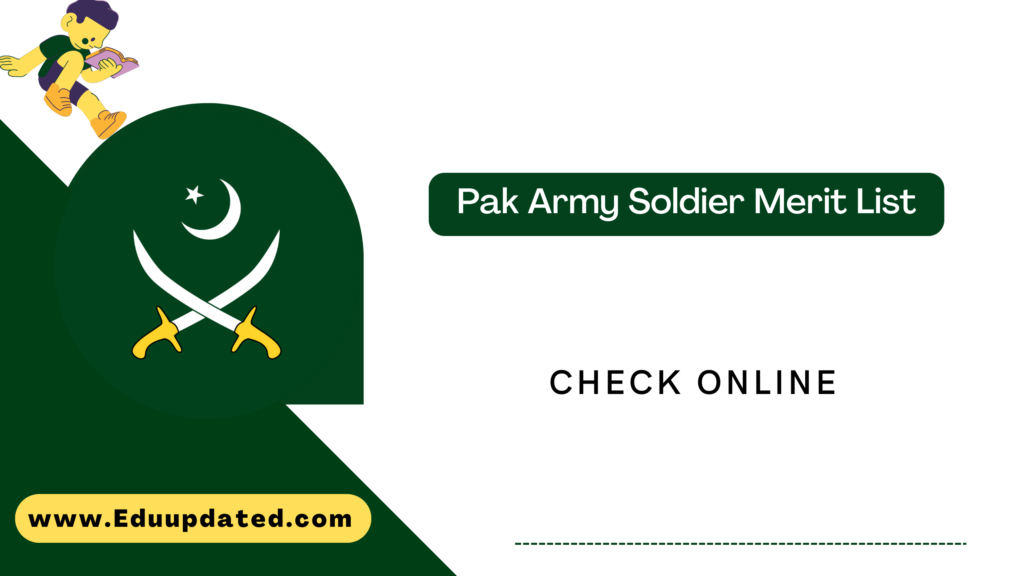 Pak Army Soldier Merit List