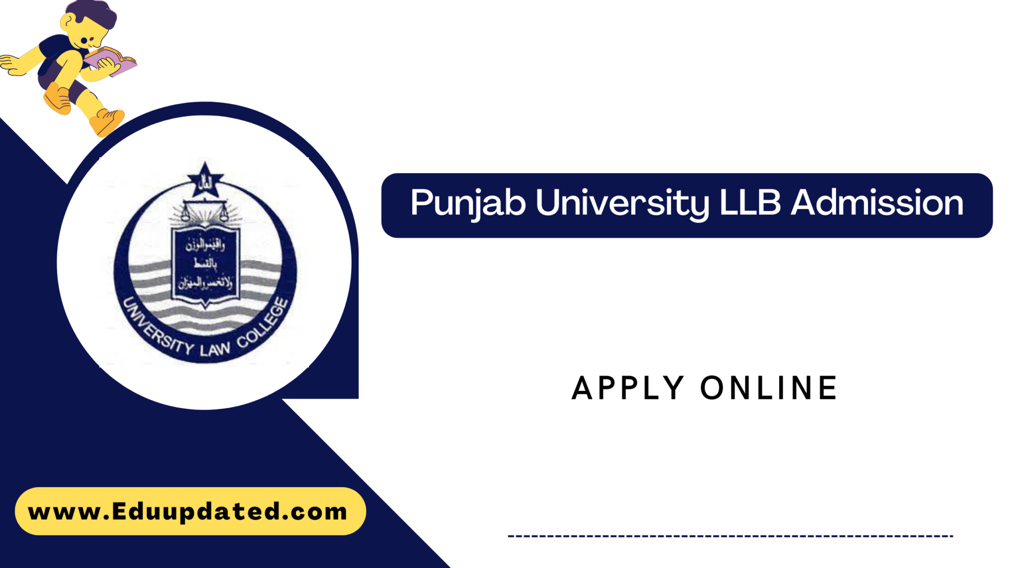 Punjab University LLB Admission 2022 Apply Online