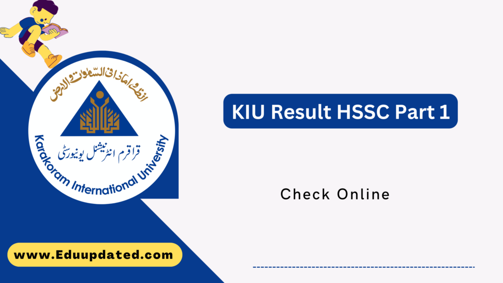 KIU Result Hssc Part 1