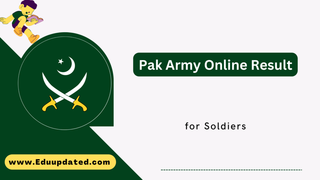 Pak Army Online Result
