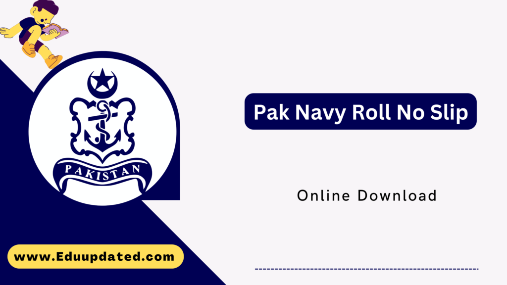 Pak Navy Roll No Slip