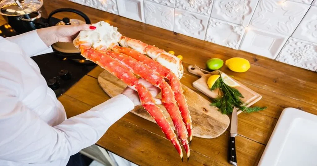 Snow crab legs